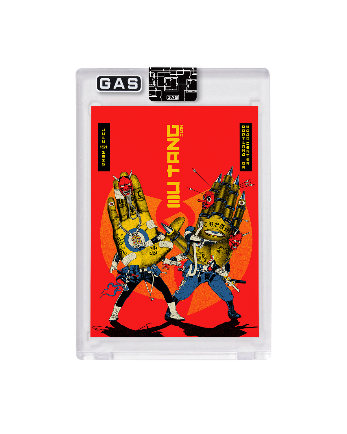 Wu-Tang Clan Portland July 1, 2025 GAS Trading Card