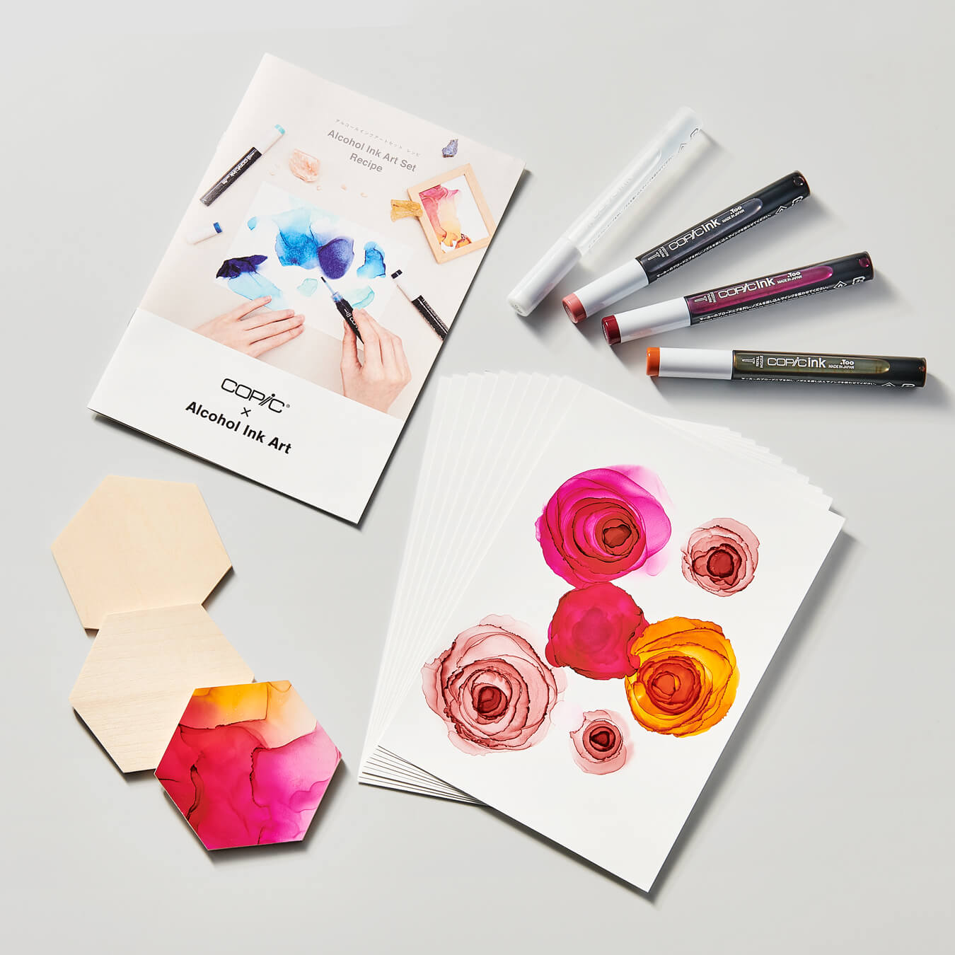 アルコールインクアートセット発売のお知らせ - コピック公式サイト