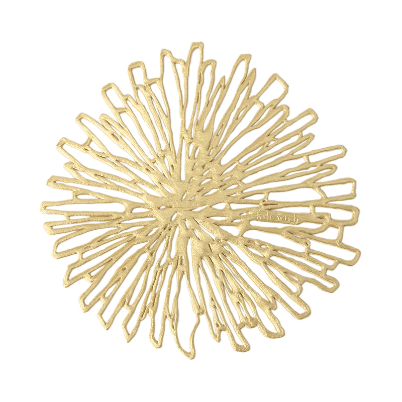 Chilewich（チルウィッチ）ブルーム コースター ガンメタル｜KITCHEN