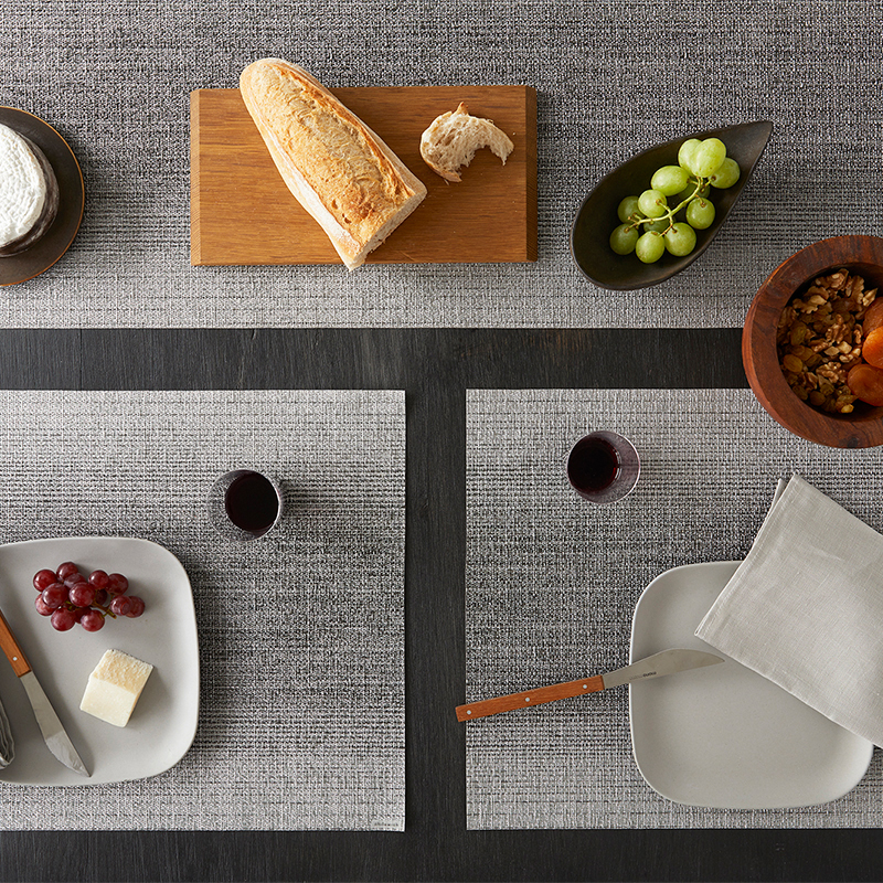 Chilewich（チルウィッチ） ランチョンマット オンブレ シルバー