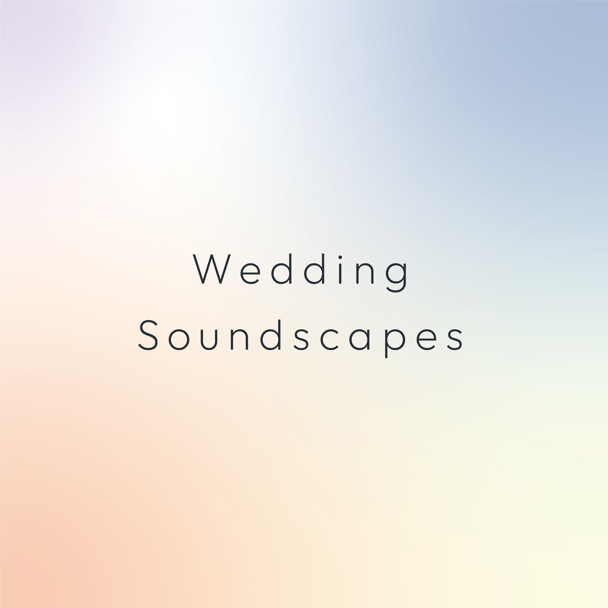 CD】Wedding Soundscapes『Urban Melodies』結婚式BGM – 結婚式準備