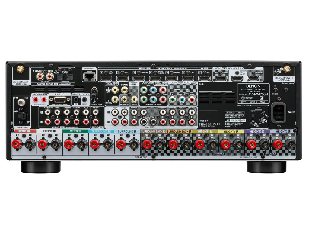 DENON「AVC-X4700H」AVアンプ製品情報｜アバック – 株式会社アバック