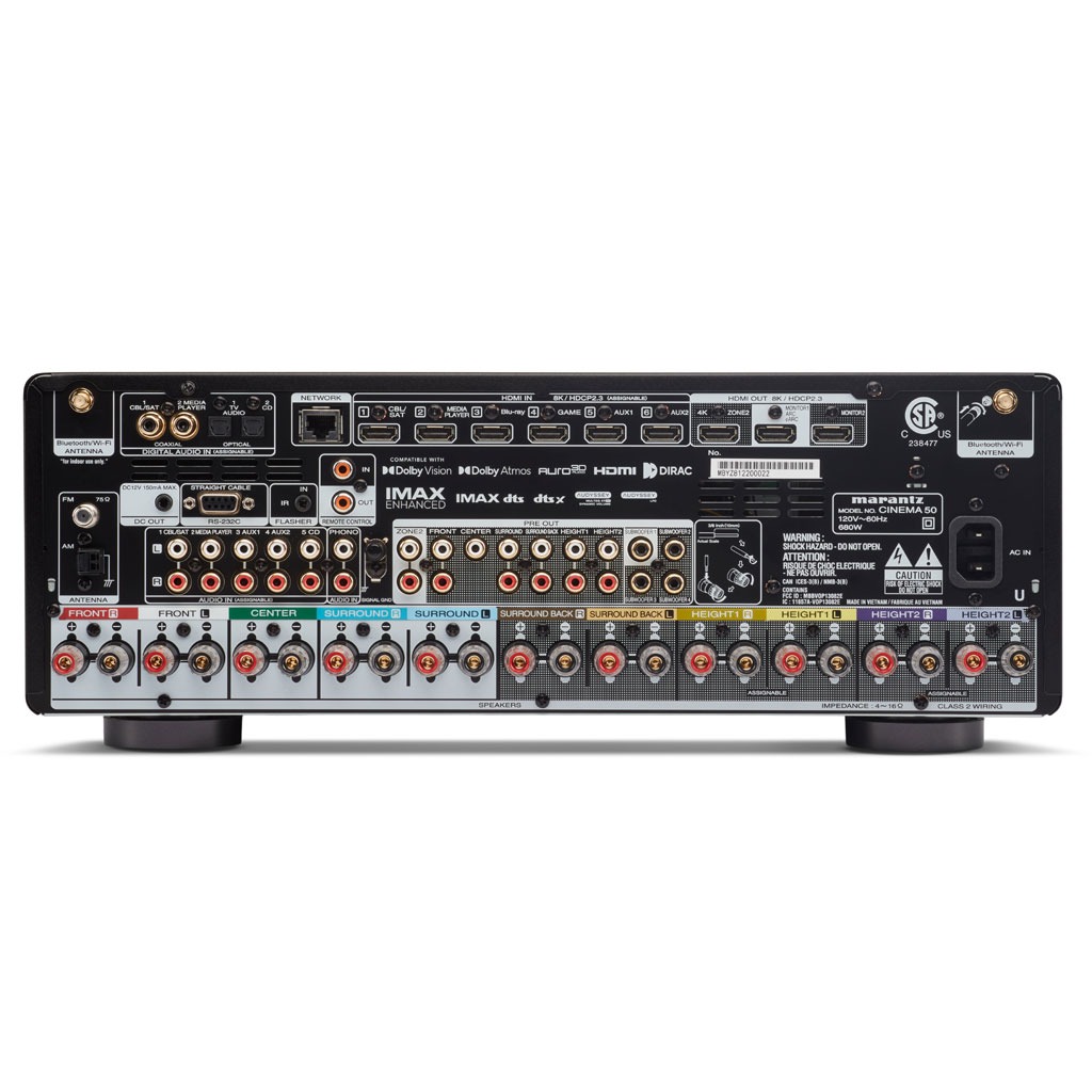 marantz「CINEMA 50」AVアンプ製品情報｜アバック – 株式会社アバック