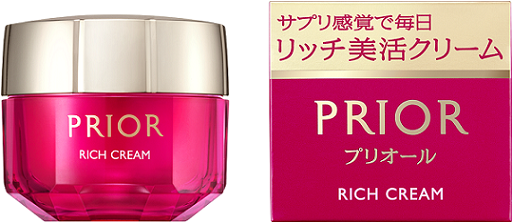 プリオールより ついにクリーム誕生。サプリ感覚で毎日 うるおい・ハリ