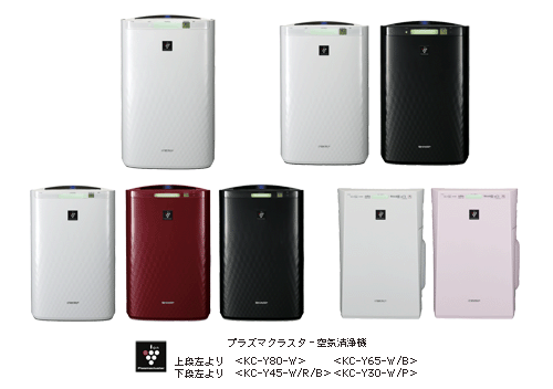 高濃度プラズマクラスター搭載加湿空気清浄機 4機種を発売 | ニュース