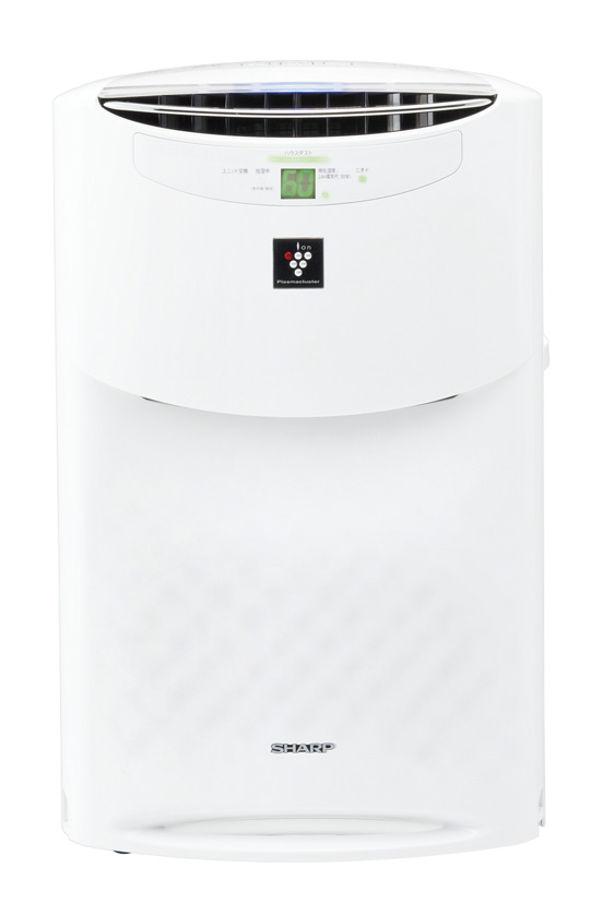 シャープ プラズマクラスター 加湿空気清浄機 KI-GS70-Ｗ 2018年製 製品トップ | KI-GS70 | 加湿空気清浄機/空気清浄機：シャープ