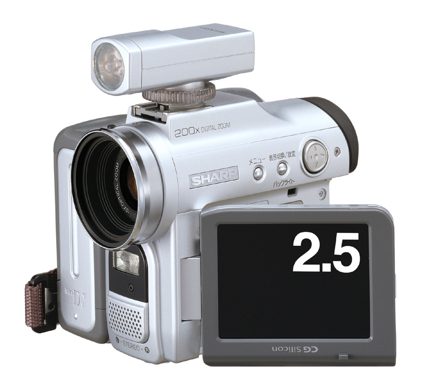 新品　 SHARP 液晶デジタルビデオカメラ VL-Z900 Amazon | SHARP シャープ VL-Z900-S シルバー デジタルビデオカメラ