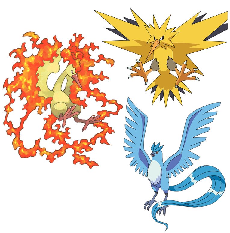 ポケモン ジュースバトル 三鳥 ファイヤー フリーザー サンダー