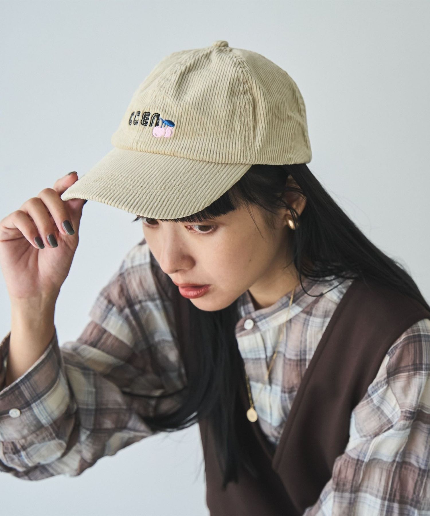 不純喫茶ドープ別注コーデュロイキャップ