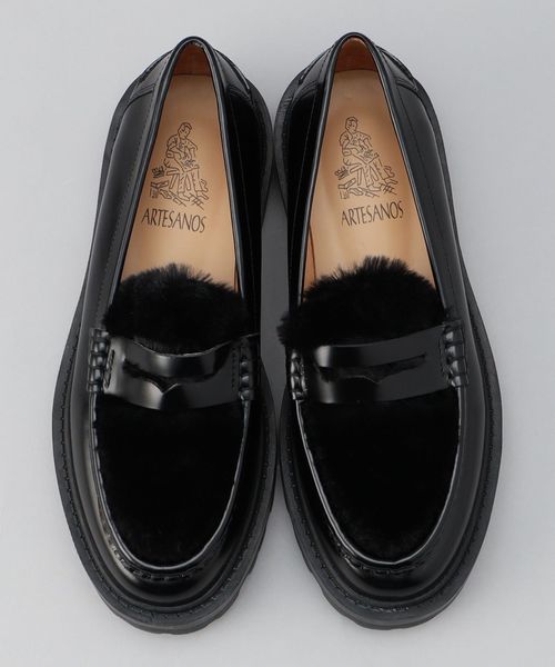 ARTESANOS（アルテサノス）FUR LOAFER／ファーローファー