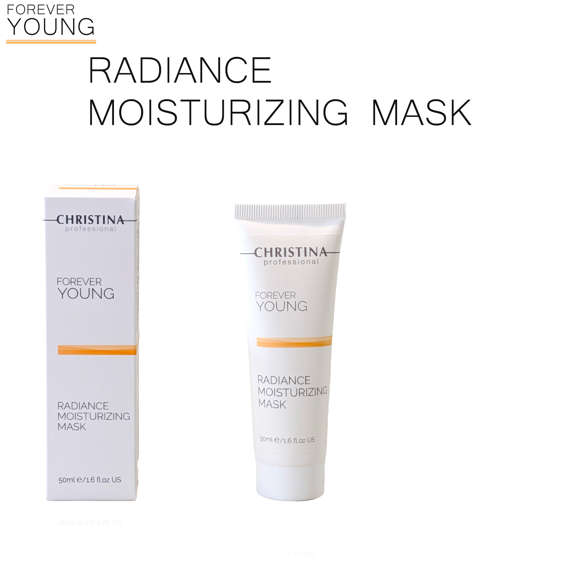 ラディアンスモイスチャライジングマスク-クリスティーナ｜透明感