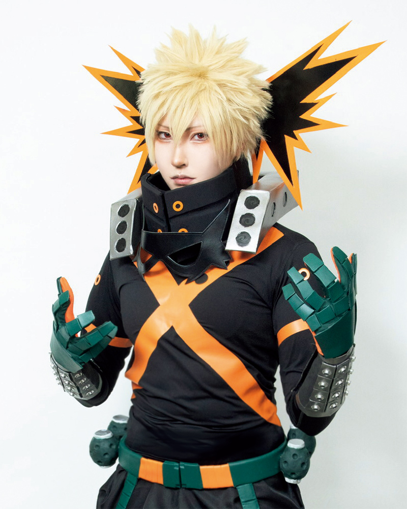 ヒロアカ】爆豪勝己風コスプレメイクのやり方！ ハネ上げラインで