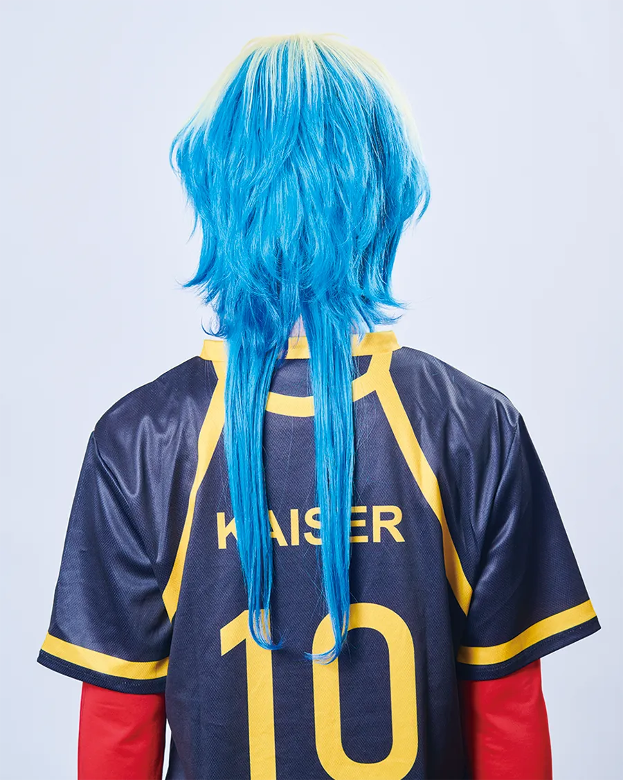 ブルーロック】カイザー風コスプレウィッグの作り方！キャラウィッグと