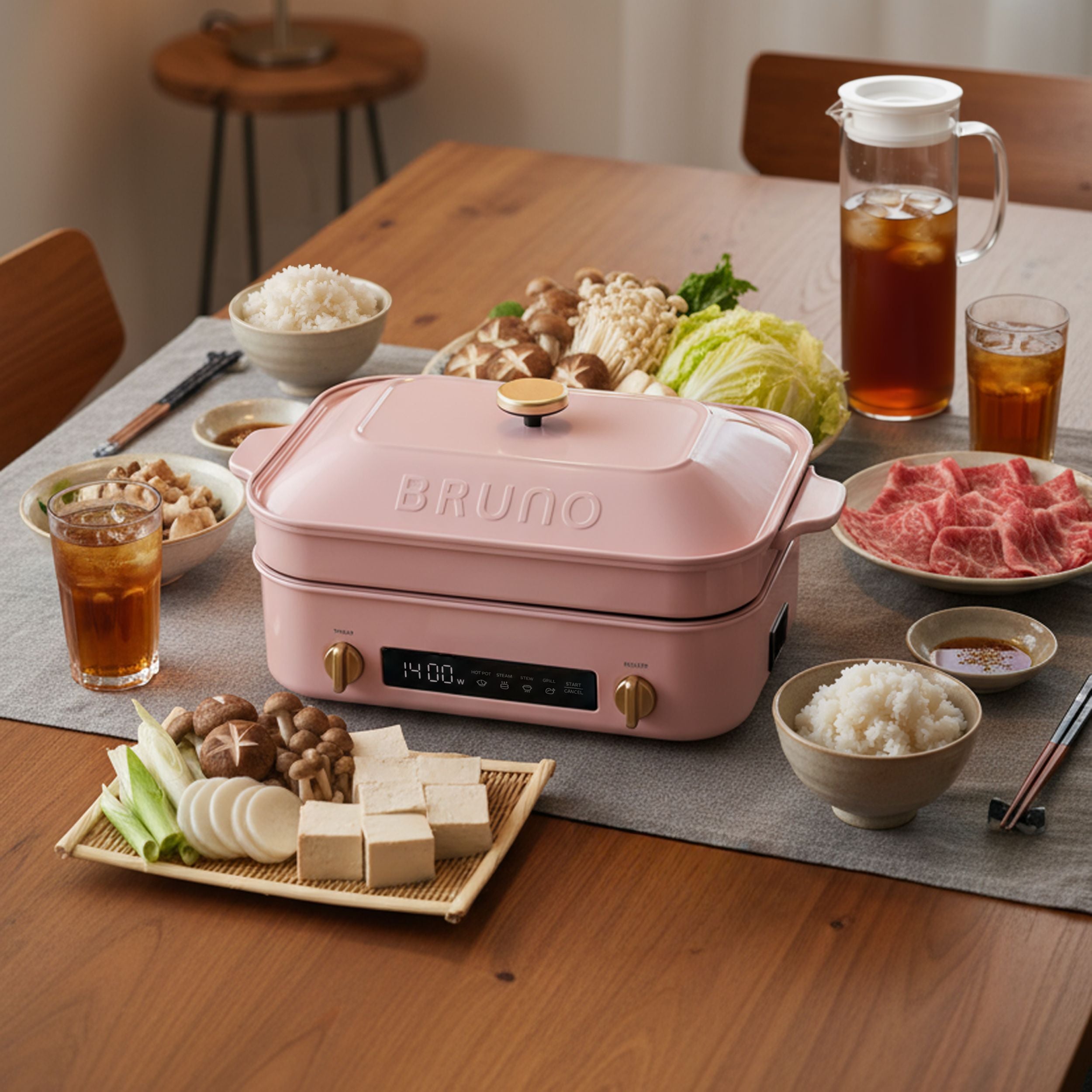 Compact Digital Hotplate - Pink – Cote Maison Asia