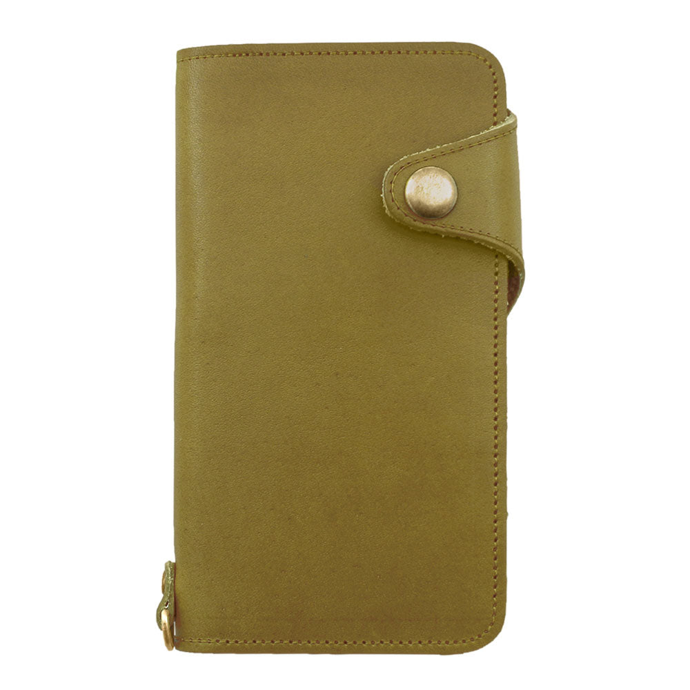 本革 栃木レザー カード収納 手帳型ケース（ベルトあり） iPhone