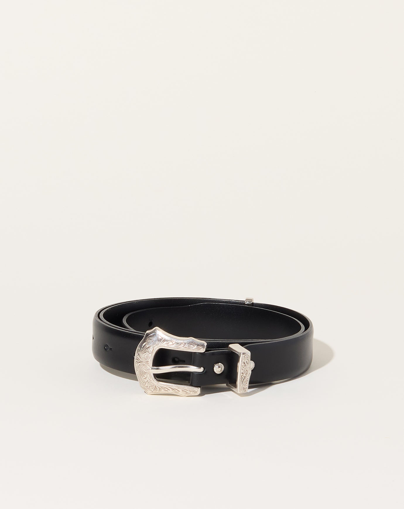 Metal Buckle Belt in Black | TOGA Archives | Covet + Lou | Covet + Lou