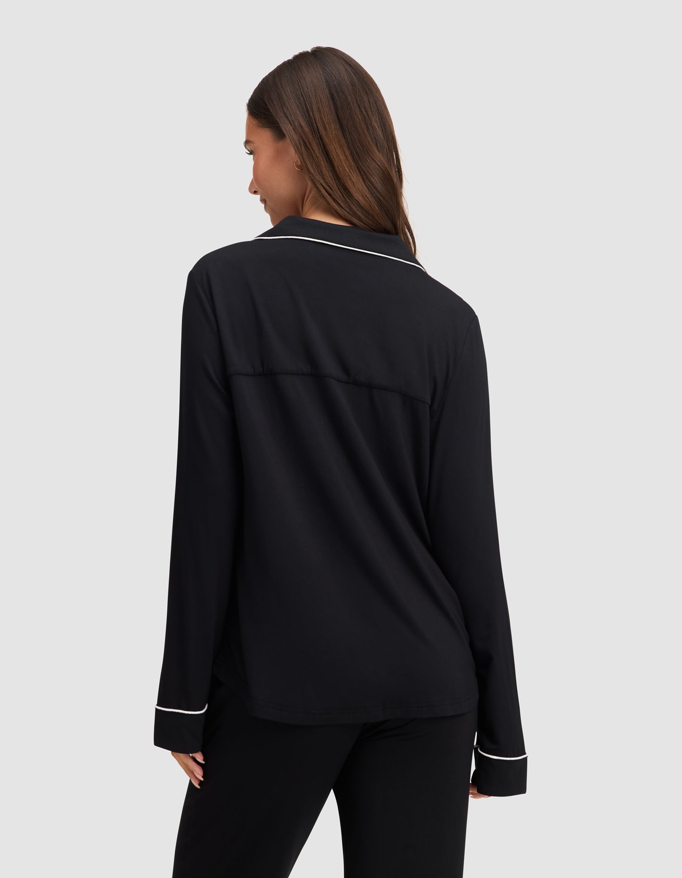 Women's Bamboo Stretch-Knit Long Sleeve PJ Tall Top | Cozy Earth