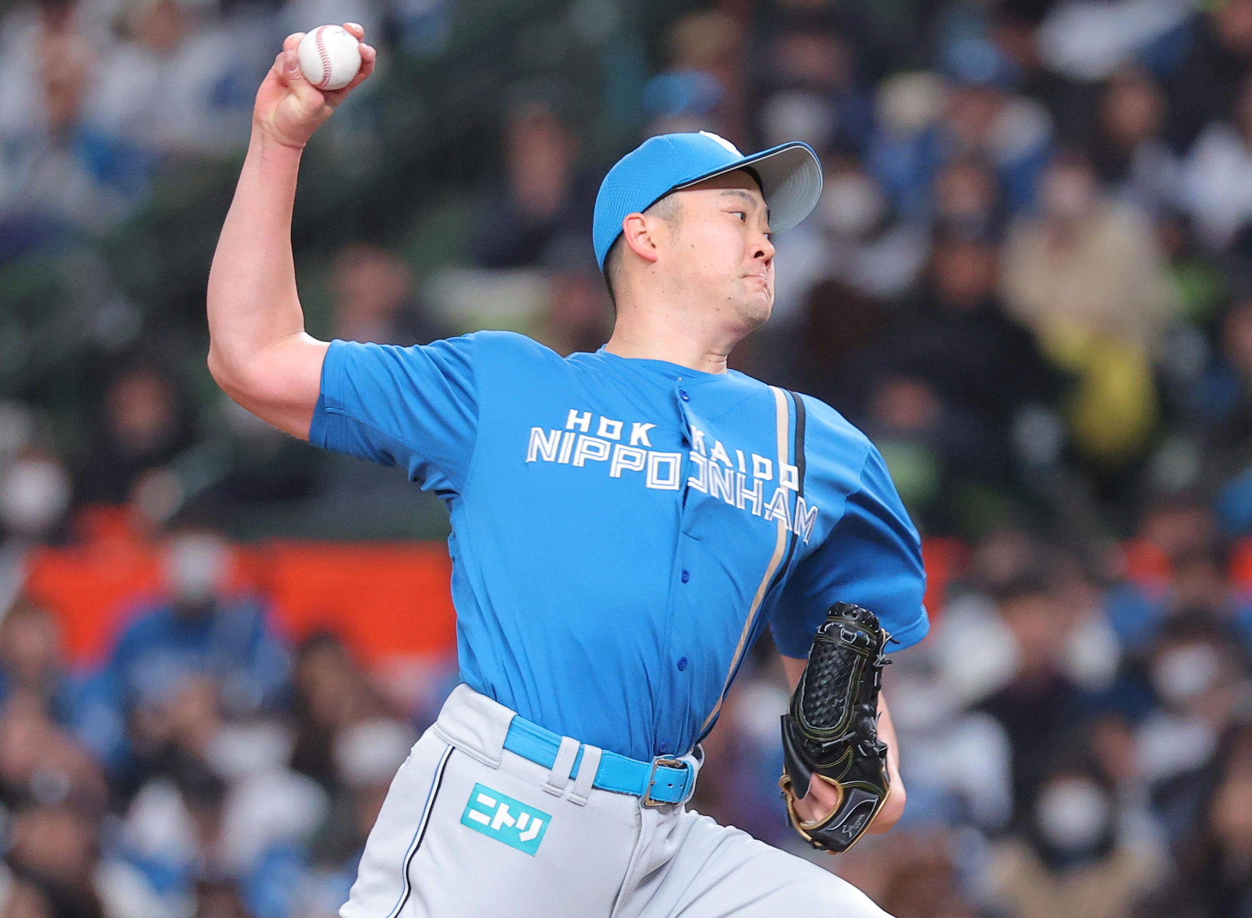 日本ハム・斎藤友貴哉は新投球フォームに手応え 社会人野球の聖地