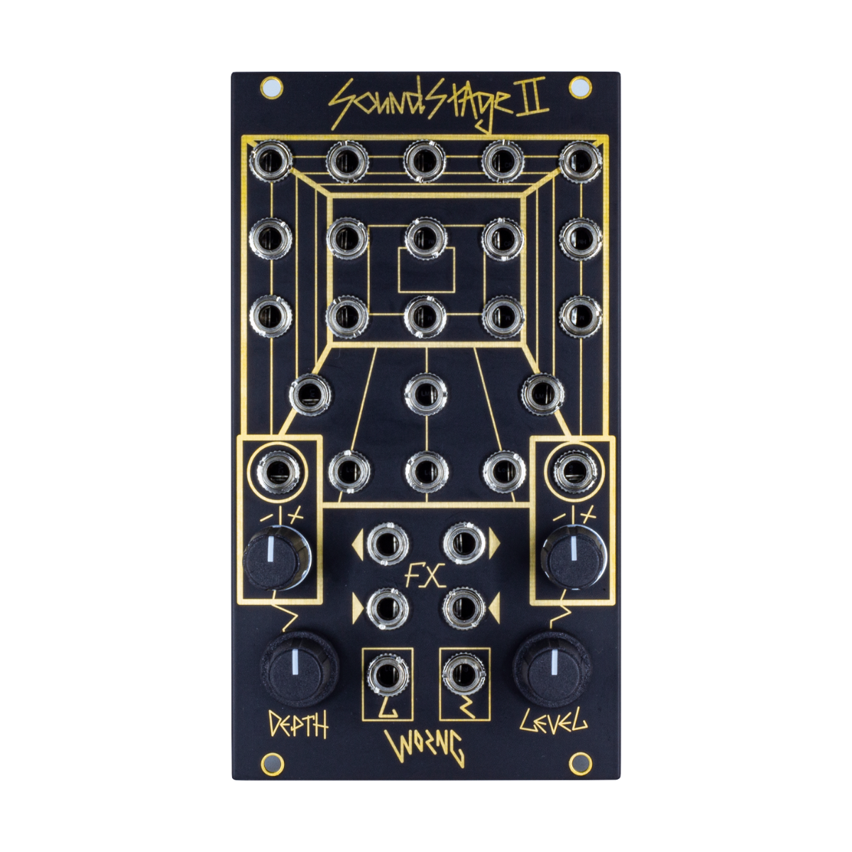 Worng Electronics Soundstage II— Clockface Modular