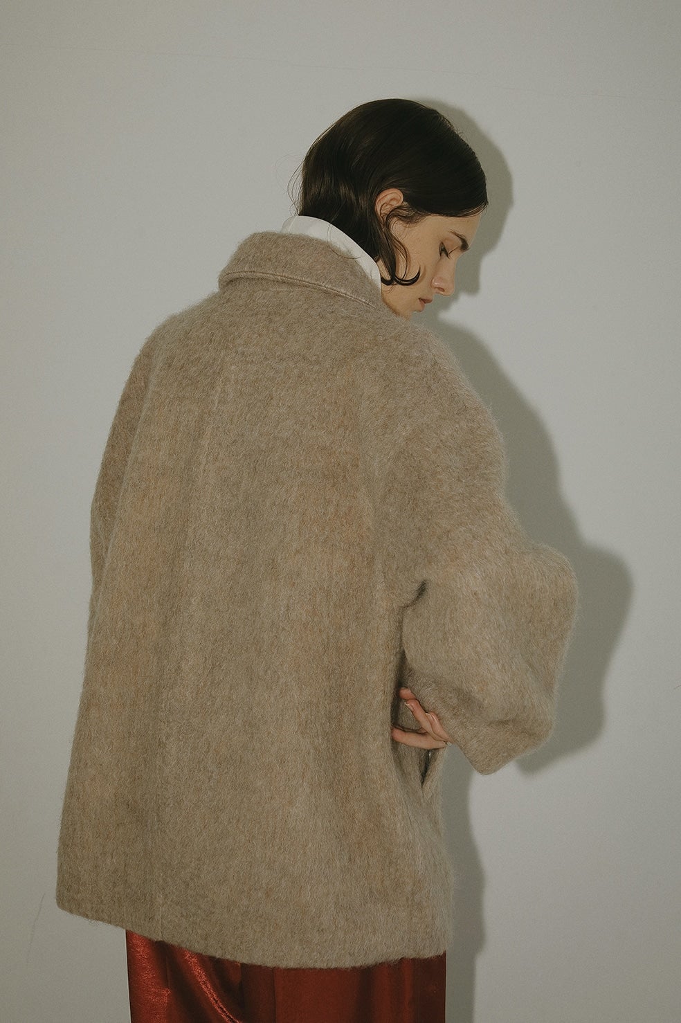 SHAGGY COCOON COAT｜OUTER(アウター)｜MANOF OFFICIAL ONLINE STORE
