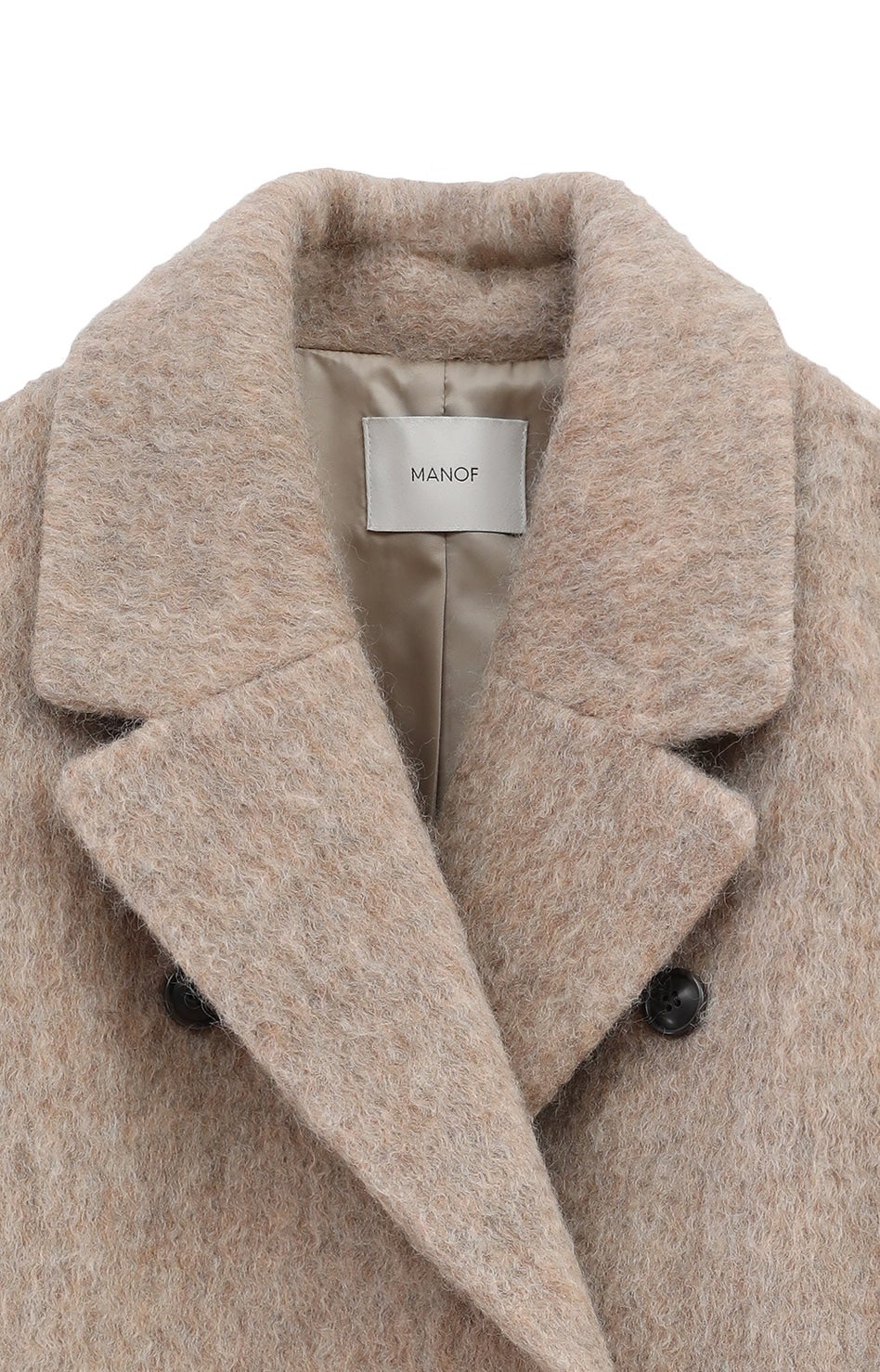 SHAGGY COCOON COAT｜OUTER(アウター)｜MANOF OFFICIAL ONLINE STORE