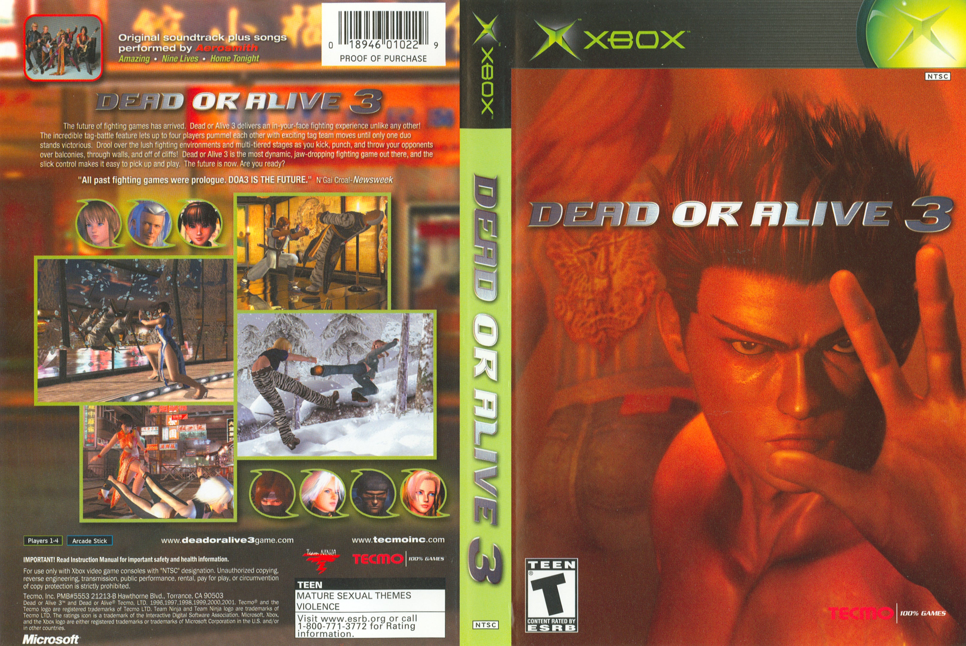 Dead or Alive 3 C Xbox | Clarkade