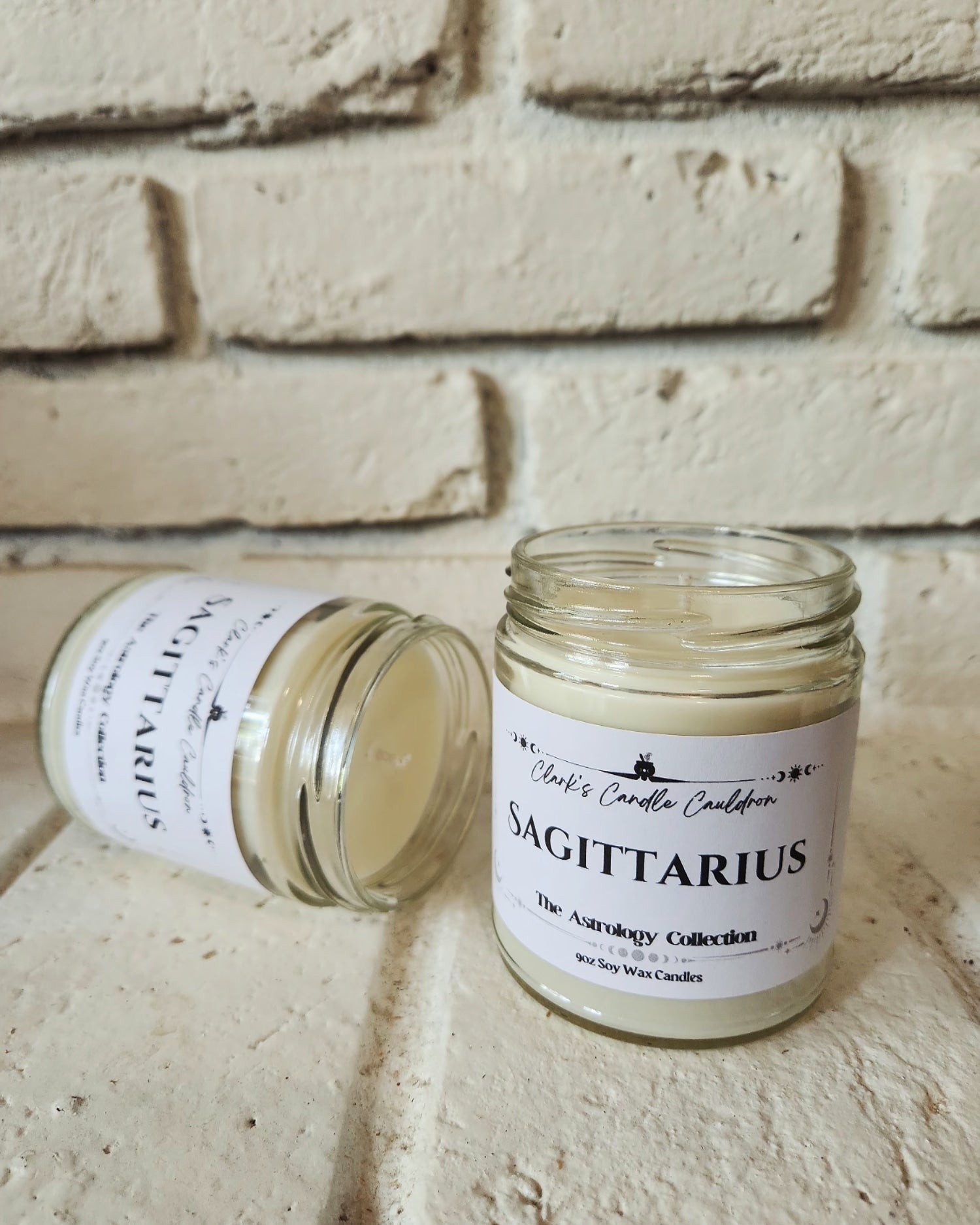 Sagittarius - 9oz 100% Soy Wax Candle – Clark's Candle Cauldron