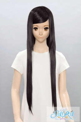 SARAストレート80cm - Sブラック03 | ウィッグ 黒 | コスプレウィッグ