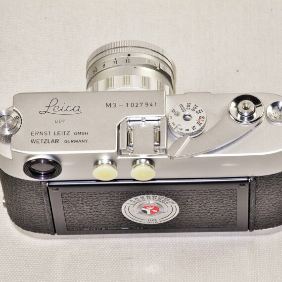 Leica M3 Single Stroke chrome camera RARE Set, Like New Condition