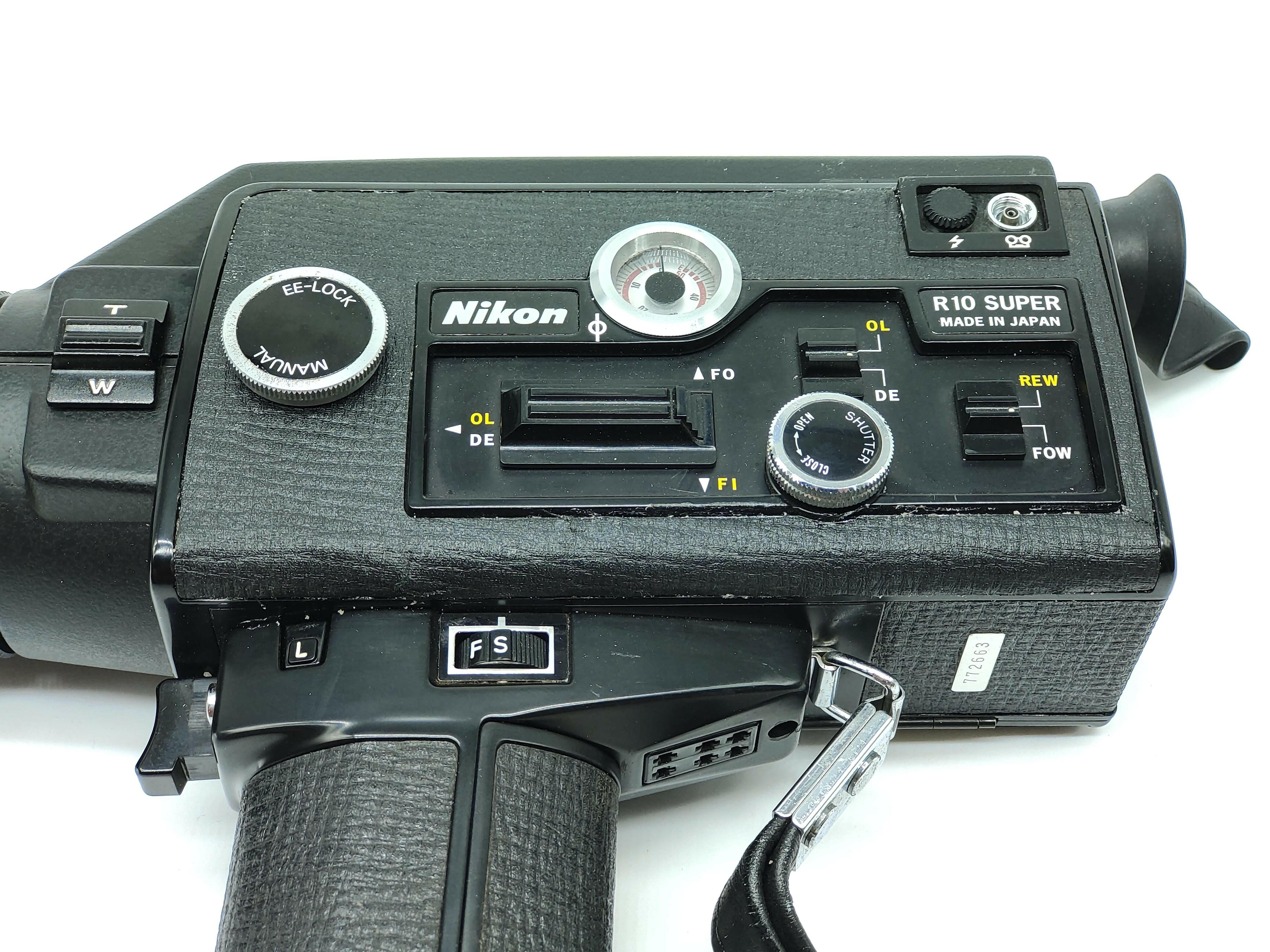 FILM TESTED Nikon R10 Super: Super-8 movie camera. | Classic