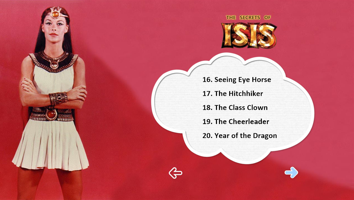 Secrets of Isis Complete Series on Blu Ray or DVD – ClassicTVShop