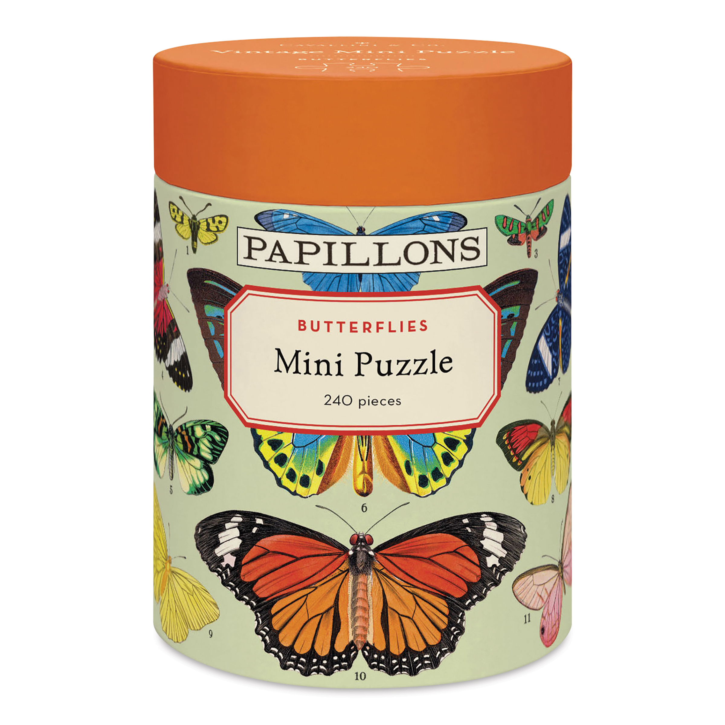 Cavallini Butterflies 240 Piece Mini Puzzle | BLICK Art Materials