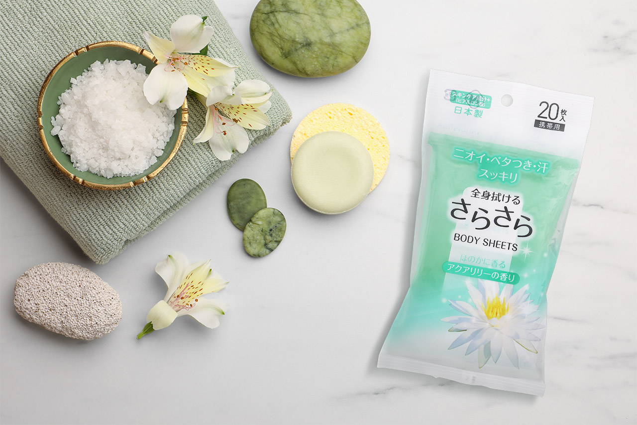 NID さらさらボディシートせっけんの香り｜ドラッグストアで買える