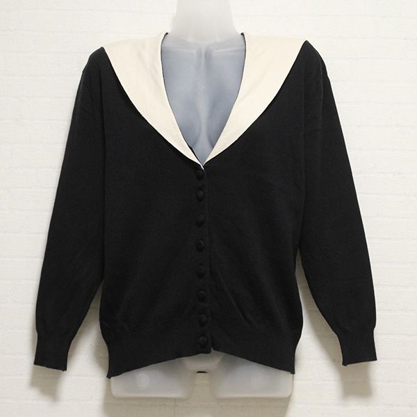 黒セーラーカーディガン - ピンクハウス通販｜リサイクルブティック