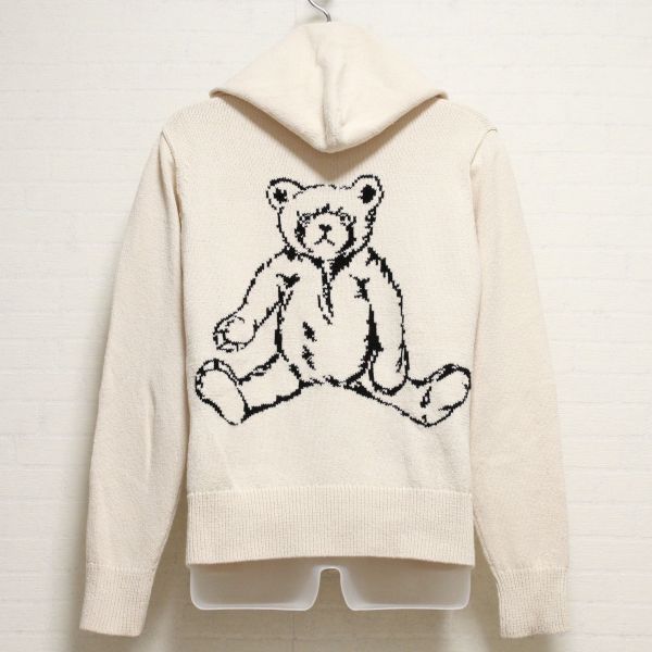 生成くま編み込みフード付きカーディ - ピンクハウス通販｜リサイクル
