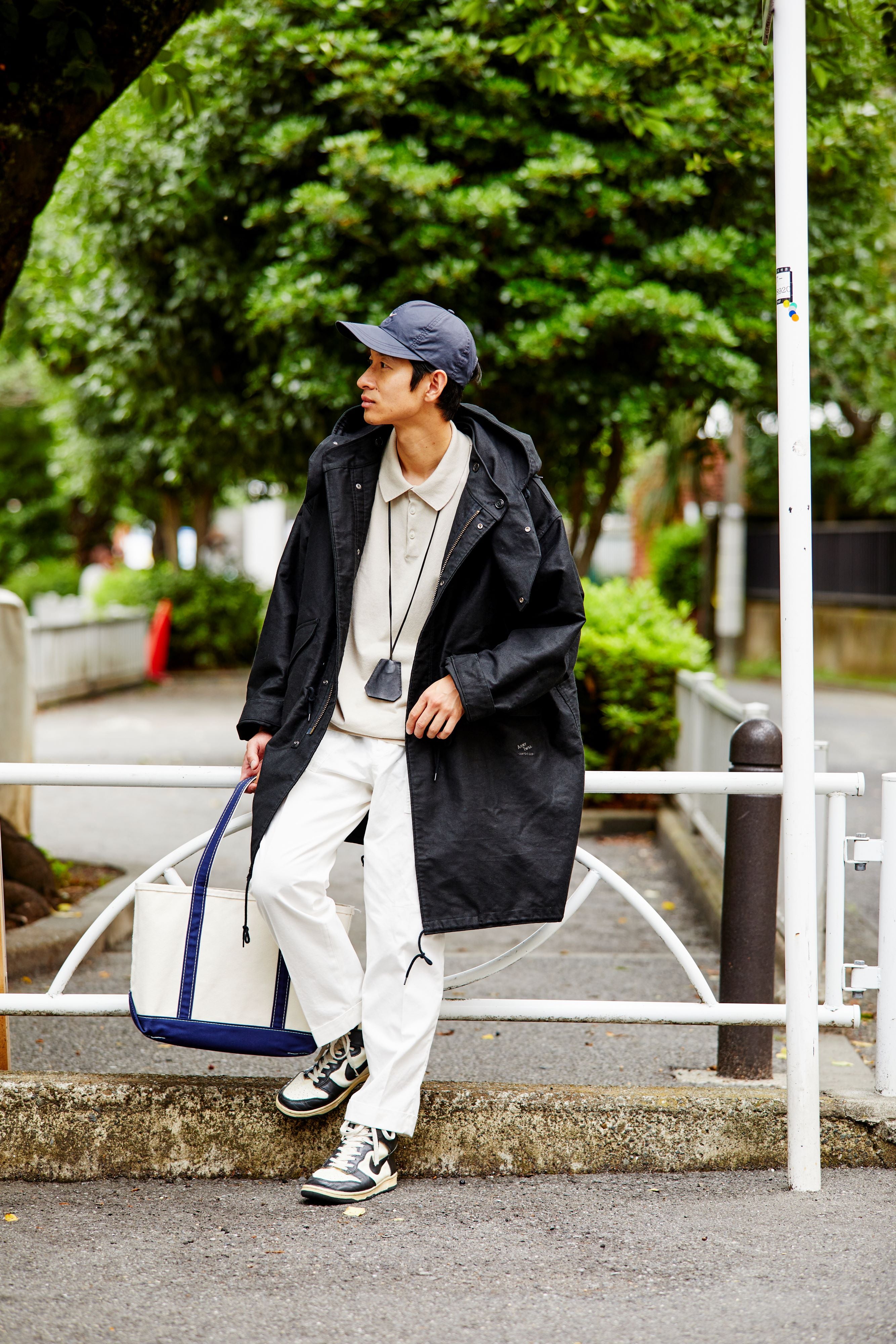 ARMY TWILL × 2nd ブラックモールスキン モッズコート – CLUB 2nd