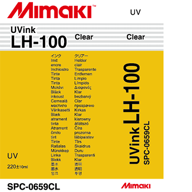 LH-100 UV硬化インクカートリッジ クリア | ClubMimaki