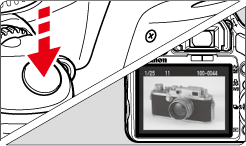 デジタル一眼レフカメラ】ライブビュー撮影をする方法（EOS Kiss X2）