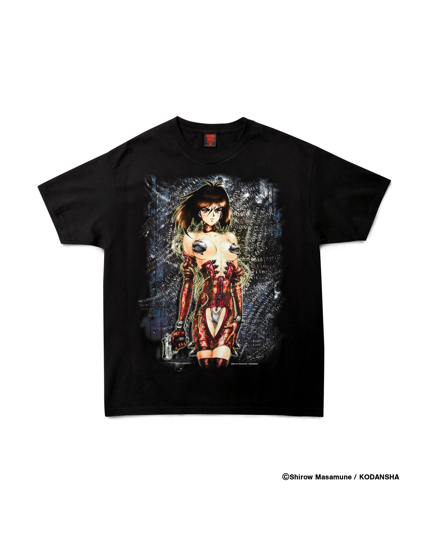 士郎正宗の世界展～「攻殻機動隊」と創造の軌跡～』にて、GEEKS RULE