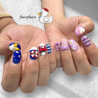 人気順｜#ドナルドダックのネイルデザイン｜ネイルブック