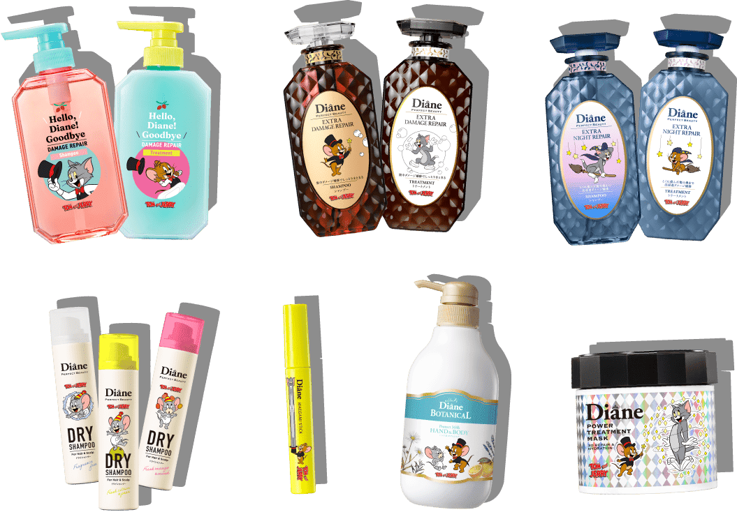 トムとジェリー x ダイアン」コラボキャンペーン