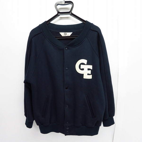 GOOD ENOUGH グッドイナフ スウェットスタジャン ネイビー M