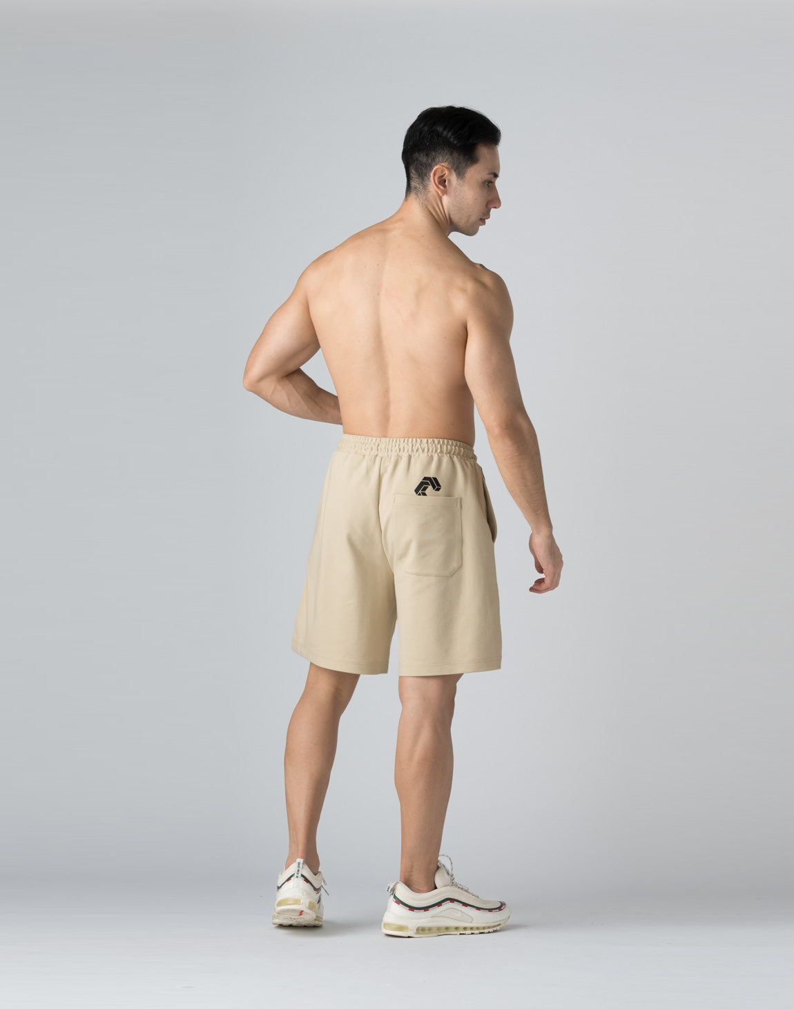 CRONOS DOUBLE STRIPES SHORTS【CREAM】