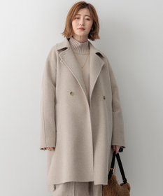 滝沢眞規子さん着用/Oggi掲載】MANTECOPure リバーコート / 23区