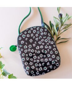 グリッターフラワー ミニショルダーバッグ お財布ショルダー / tsumori