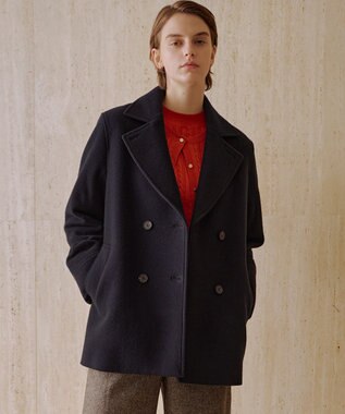 WEB限定カラーあり】Jackal ソフトメルトン Pコート / J.PRESS LADIES