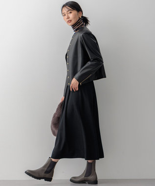 ラムレザー ノーカラージャケット / 23区 | ファッション通販 【公式