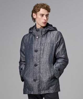 新素材【4WAY】ライトラスターシャンブレー ダウンコート / JOSEPH