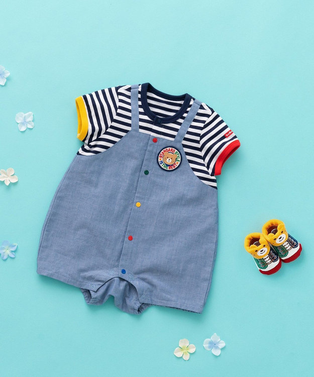 Shortalls & Socks Gift Set [Box Included] / MIKI HOUSE HOT