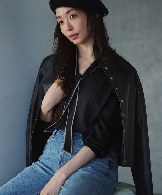 ラムレザー ノーカラージャケット / 23区 | ファッション通販 【公式